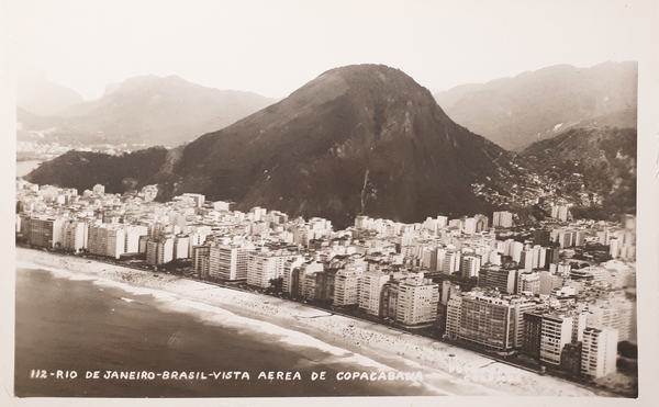 Cartolina - Brasile - Rio De Janeiro - Vista aerea …