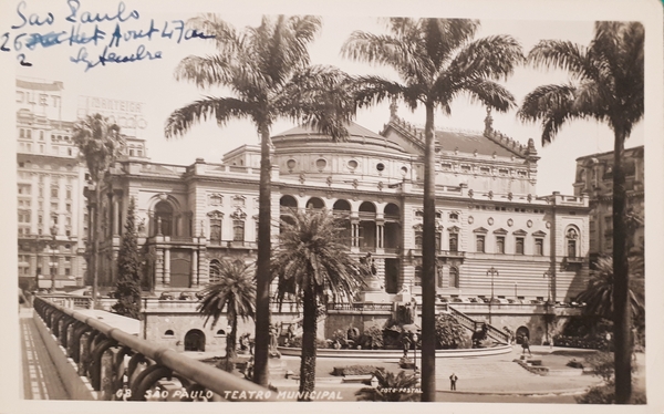 Cartolina - SÃO Paulo ( Brasil ) - Teatro Municipal …