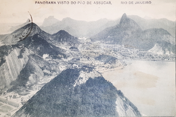 Cartolina - Brasile - Rio De Janeiro - Panorama visto …