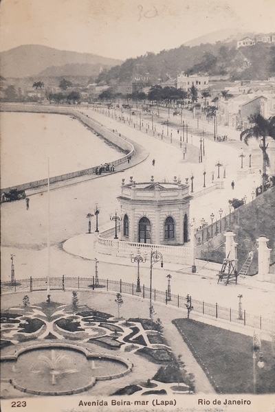 Cartolina - Brasil - Rio De Janeiro - Avenida Beira …