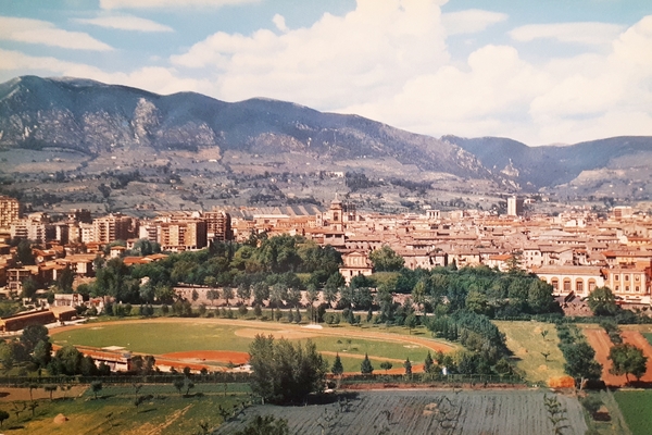 Cartolina - Terni - Panorama Parziale e Campo Scuola - …