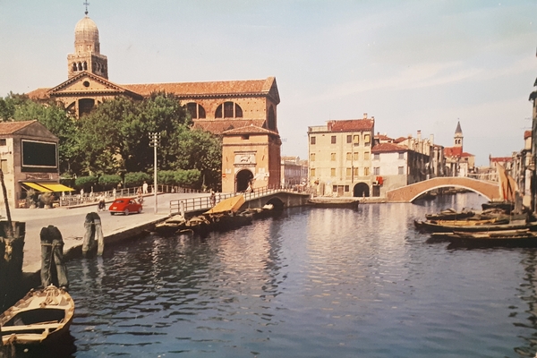 Cartolina - Chioggia - Canal Vena - Porta Garibaldi e …