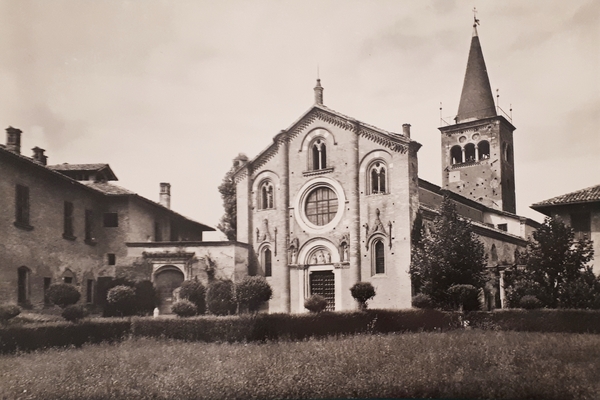 Cartolina - Abbazia di Viboldone - 1960 ca.