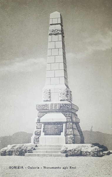 Cartolina - Gorizia - Oslavia - Monumento agli Eroi - …