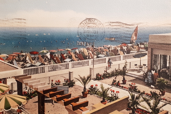 Cartolina - Bellaria - La Ridente Spiaggia Romagnola - Lungomare …