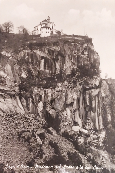 Cartolina - Lago d'Orta - Madonna del Sasso e le …