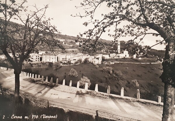Cartolina - Cerna ( Verona ) - 1953
