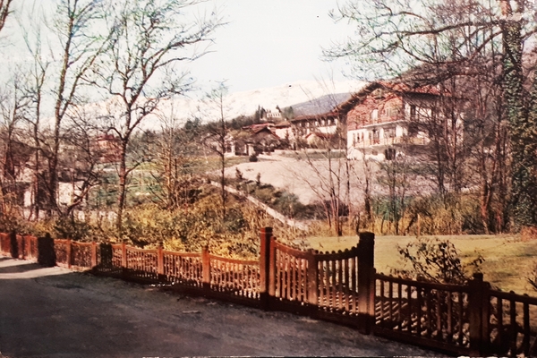 Cartolina - Pittoresca veduta di Pollone - 1968