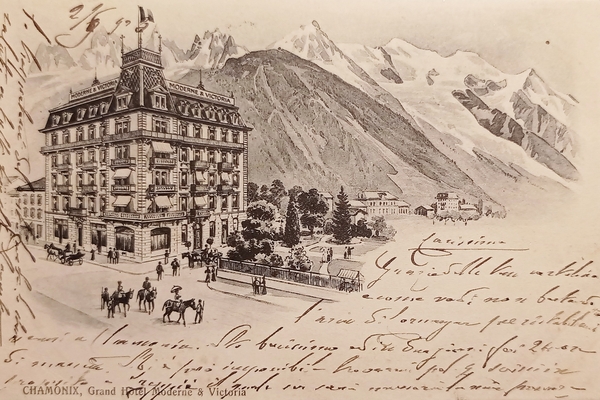 Cartolina - Francia - Chamonix - Grand Hotel Moderne & …
