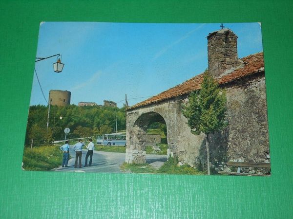 Cartolina Caserta Veccia - Chiesa di S. Rocco e Castello …
