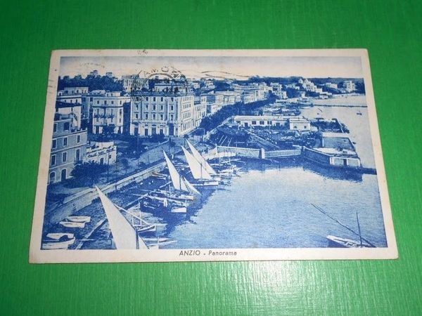 Cartolina Anzio - Panorama 1952.