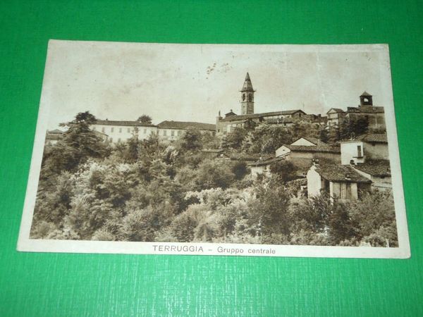 Cartolina Terruggia - Gruppo centrale 1938.