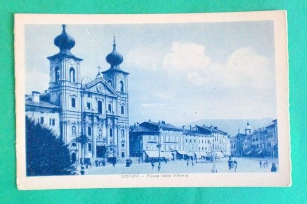 Cartolina Gorizia - Piazza della Vittoria - 1940.