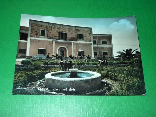 Cartolina Laureto di Fasano - Casa del Sole 1962.