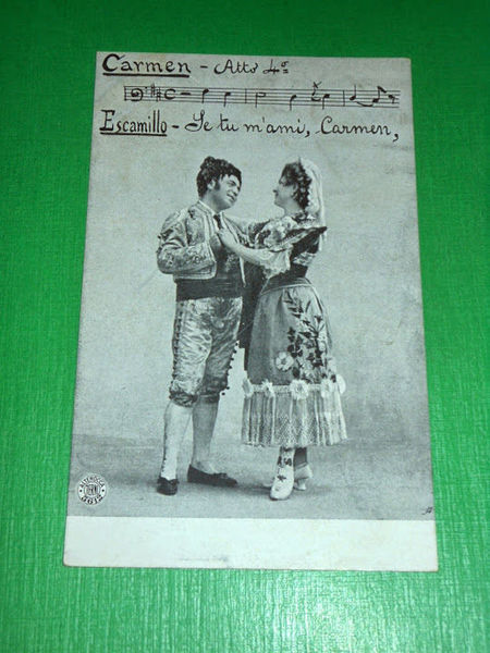 Cartolina Opera Lirica - Georges Bizet - CARMEN ( atto …