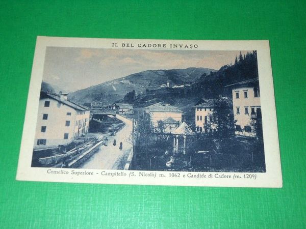 Cartolina Comelico Superiore - Campitello ( S. Nicolò ) e …