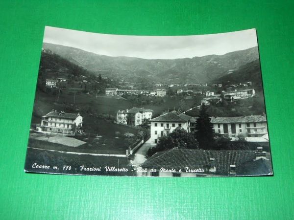 Cartolina Coazze - Frazioni Villaretto - Ruà da Monte e …