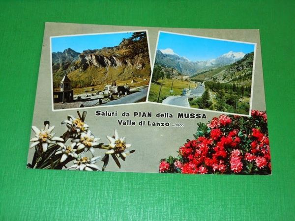 Cartolina Saluti da Pian della Mussa - Valle di Lanzo …