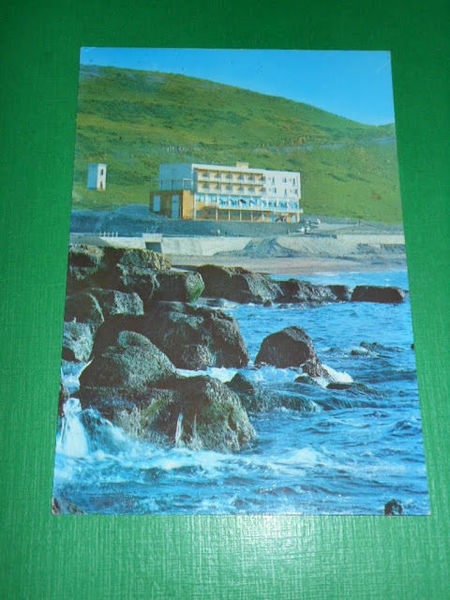 Cartolina Bosa Marina - Hotel Turas 1970 ca.