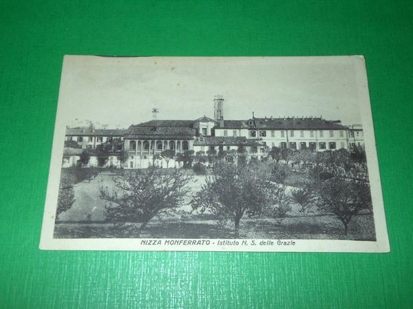 Cartolina Nizza Monferrato (Asti) - Istituto N. S. delle Grazie …