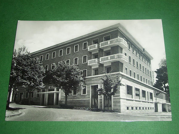 Cartolina L' Aquila - Grande Albergo 1952.