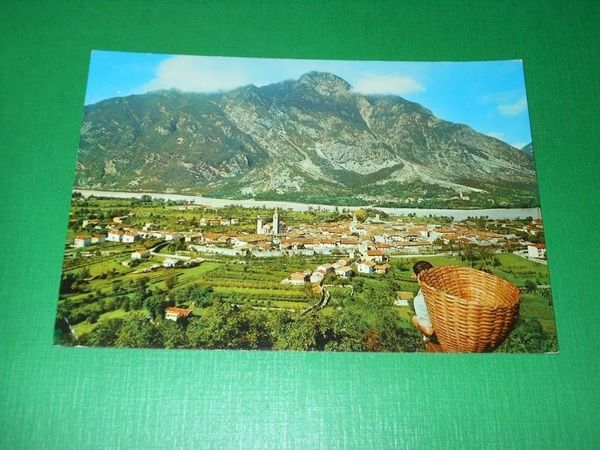 Cartolina Venzone ( Udine ) - Panorama 1972.