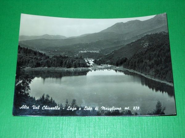 Cartolina Alta Val Chiusella - Lago e Lido di Meugliano …