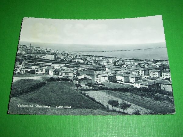 Cartolina Falconara Marittima - Panorama - 1962.