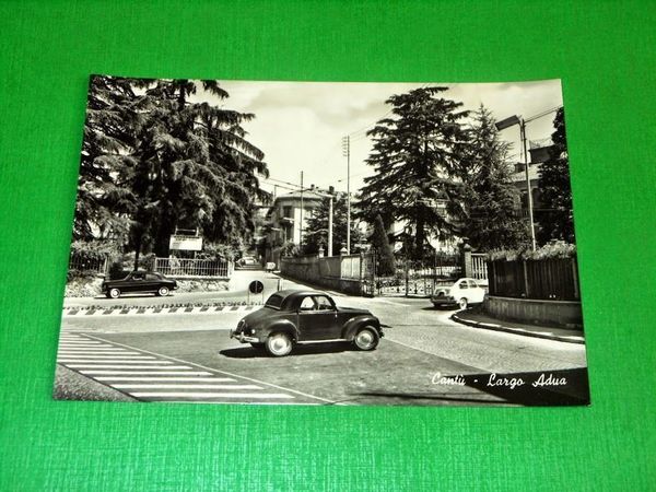 Cartolina Cantù - Largo Adua 1955 ca.