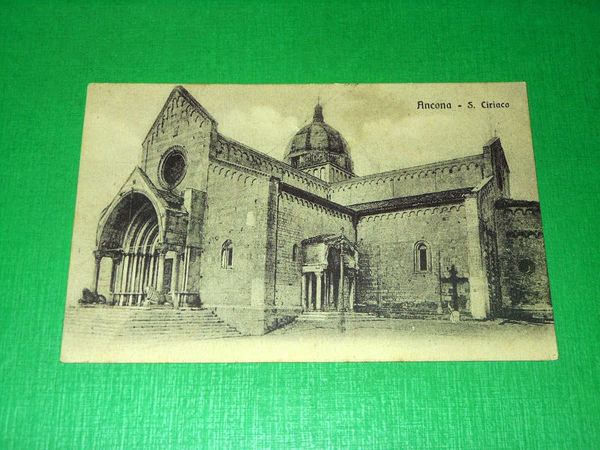 Cartolina Ancona - S. Ciriaco 1910 ca.