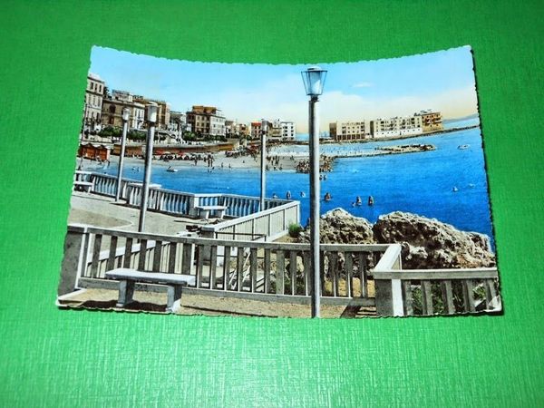 Cartolina Anzio - Riviera di Ponente 1956.