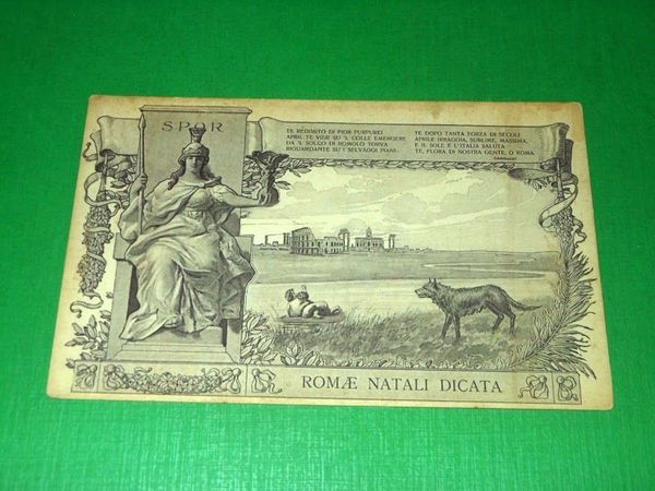 Cartolina Roma - Veduta 1925 ca.