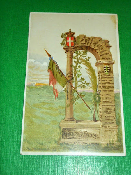 Cartolina Militaria - 13° Reggimento Fanteria 1910 ca.