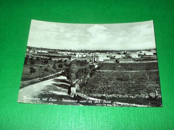 Cartolina Barbarano del Capo - Panorama visto da Sud-Ovest 1965.