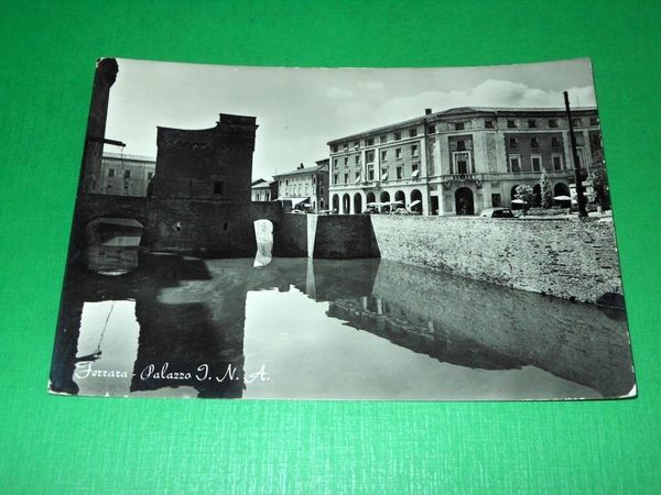 Cartolina Ferrara - Palazzo I.N.A. 1964.