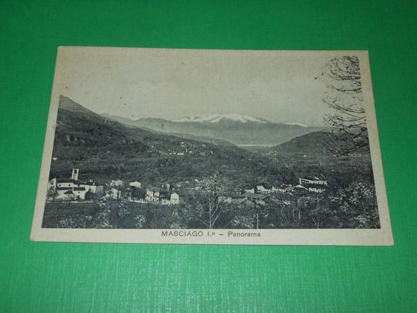 Cartolina Masciago Primo - Panorama 1947.