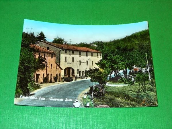 Cartolina Passo della Futa - Ristorante Sozzi 1967.