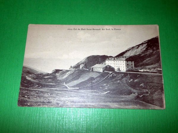 Cartolina Piccolo S. Bernardo - Scorcio panoramico 1910 ca.