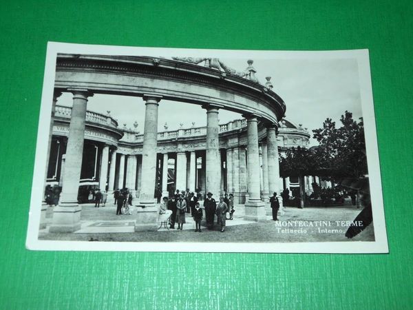 Cartolina Montecatini Terme - Tettuccio - Interno 1930 ca ( …
