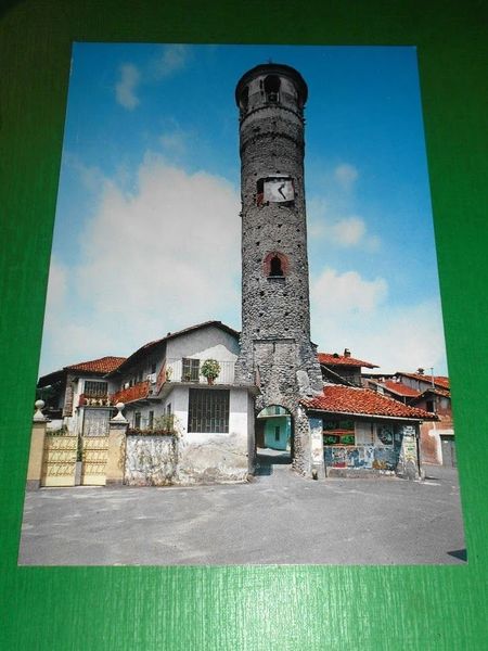 Cartolina Salassa Canavese - Antica Torre 1970 ca.