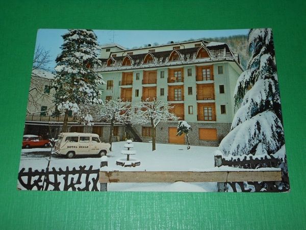 Cartolina Lurisia ( Cuneo ) - Hotel Reale 1980.