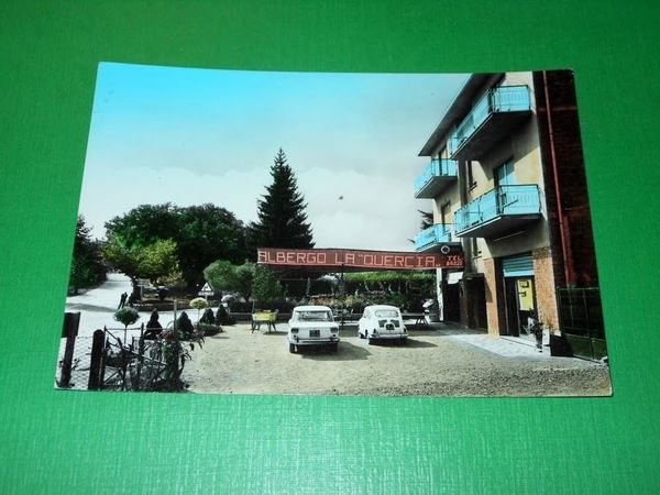 Cartolina Monteleone d'Orvieto - Albergo Ristorante "La Quercia" 1972.