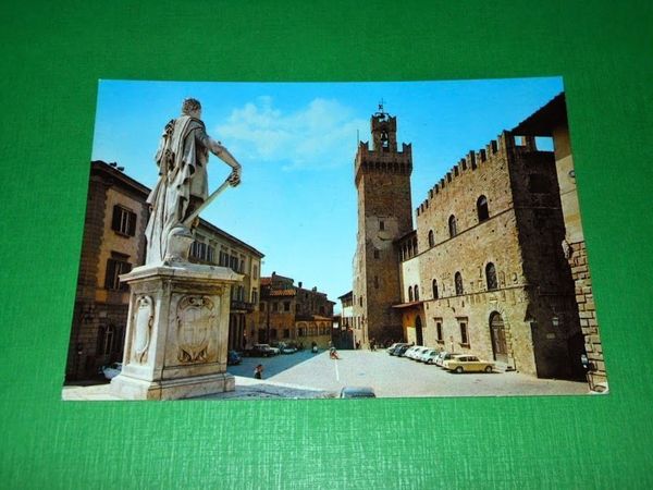 Cartolina Arezzo - Palazzo Comunale 1960 ca.