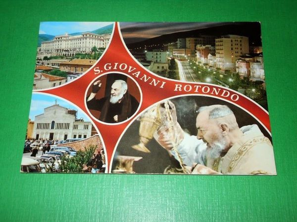 Cartolina S. Giovanni Rotondo - Vedute diverse 1960 ca.
