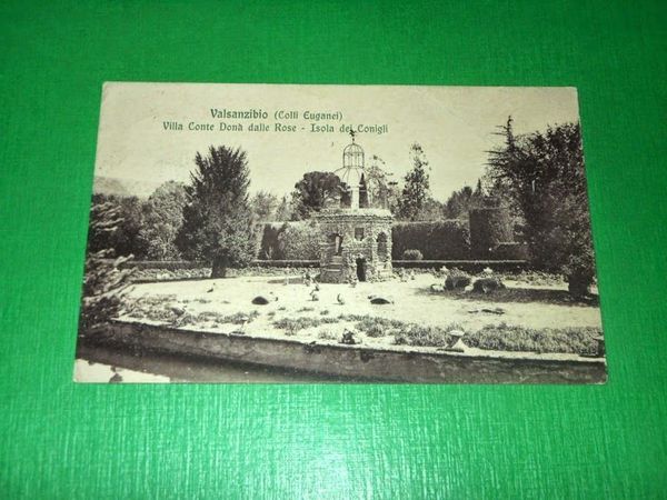 Cartolina Valsanzibio ( Colli Euganei ) - Villa Conte Donà …