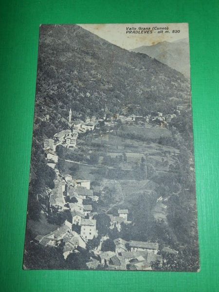 Cartolina Valle Grana ( Cuneo ) - Pradleves - Panorama …