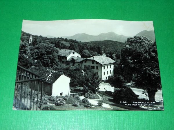 Cartolina Premeno - Albergo Vittoria - 1955 ca.