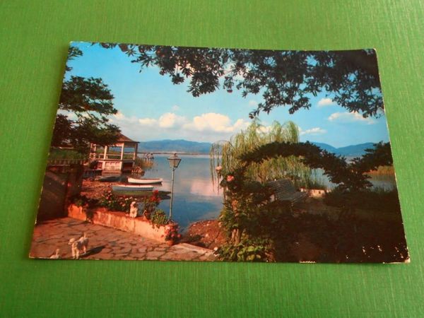Cartolina Torre del Lago Puccini - Poesia del Lago 1963.