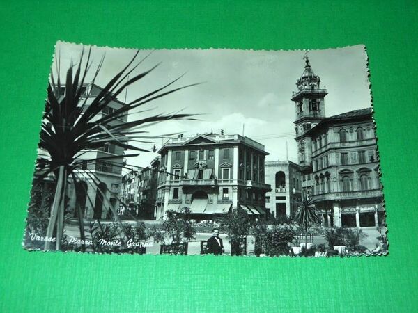 Cartolina Varese - Piazza Monte Grappa 1957.