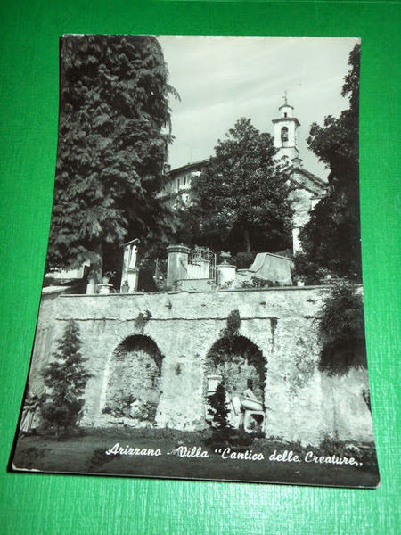 Cartolina Arizzano - Villa "Cantico delle Creature" 1955 ca.